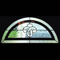 Celtic Stained Glass Transoms