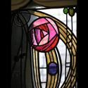 Charles Rennie Mackintosh Stained Glass Rose