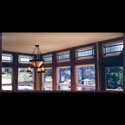 Dining Room Stained Glass Transoms