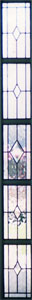 Contemporary Stained Glass Sidelights - SGSL 11