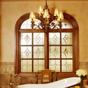 Provo Stained Glass Bathroom Windows