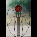 Mackintosh Stained Glass Rose
