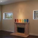 Stained Glass Dual Transom Windows