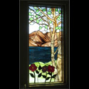 Stained Glass Tree Window