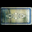 Traditional Stained Glass Transom