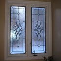Celtic Stained Glass Bathroom Windows