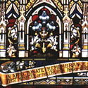 Religious Stained Glass Detail