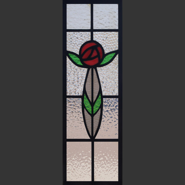 Mackintosh Stained Glass Rose 