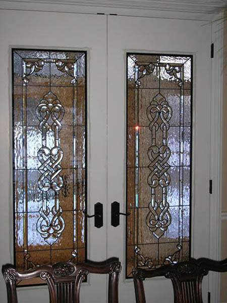 Celtic Entryway Custom Stained Glass
