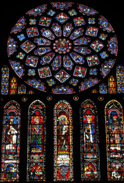 Stained Glass Chartres Cathedral