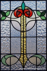 Antique Stained Glass Panels