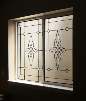 basement stained glass windows