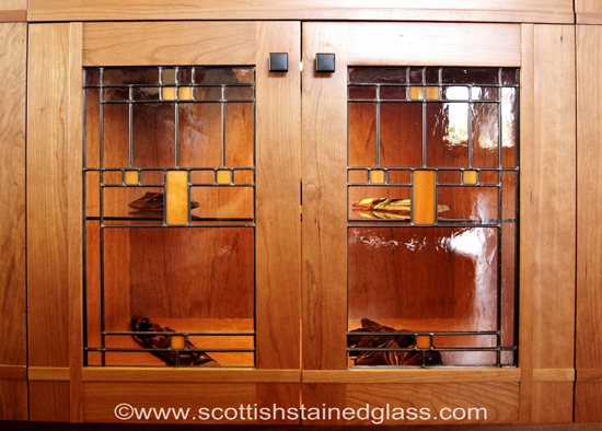 prairie stained glass kitchen cabinets kansas city