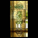 Celtic Stained Glass Window Panels