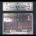 Contemporary Stained Glass Transoms