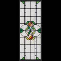 Mackintosh Stained Glass Colored Panel
