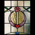 Orem Stained Glass Daisy