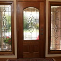 Stained Glass Entryway Doors
