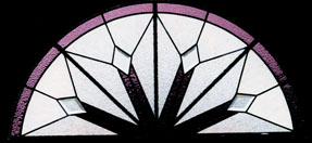 Custom Stained Glass Transoms