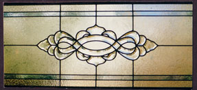 Custom Transom Stained Glass 