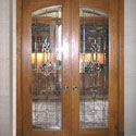 Interior Stained Glass Doors