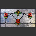 Antique Stained Glass Mackintosh Roses
