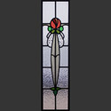 Stained Glass Mackintosh Rose