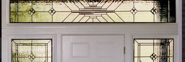 Stained Entryway Glass