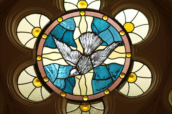 polson church stained glass restoration