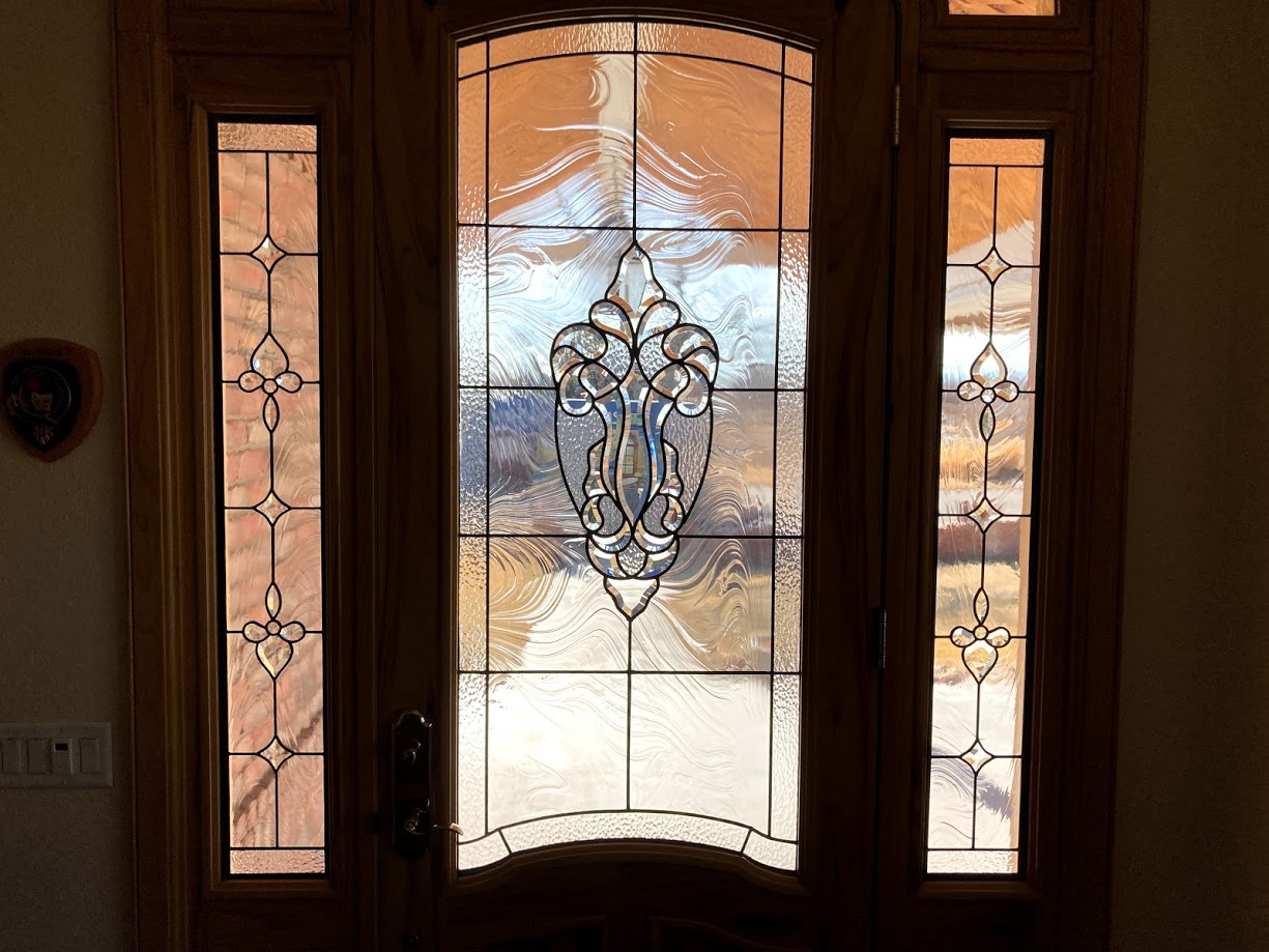 Stained Glass Entryway Doors
