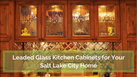 Scottish Stained Glassleaded Glass Kitchen Cabinets For Your Salt Lake City Home