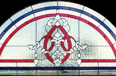 beveled-stained-glass-transoms-Denver-Scottish-Stained-Glass
